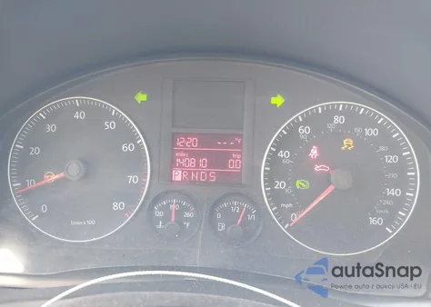 2008 Volkswagen Jetta z USA, uszkodzony, nr VIN 3VWRZ71K5SM089740